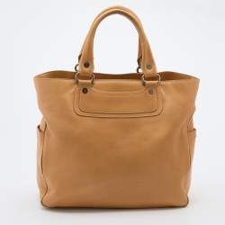 Pre Owned Celine Beige Leather Boogie Tote