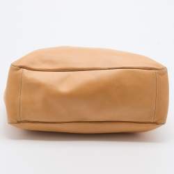 Pre Owned Celine Beige Leather Boogie Tote