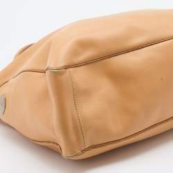 Pre Owned Celine Beige Leather Boogie Tote