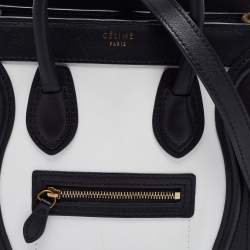 Pre Owned حقيبة يد توتس سيلين نانو لاغديج جلد ثلاثي اللون