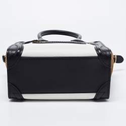 Pre Owned حقيبة يد توتس سيلين نانو لاغديج جلد ثلاثي اللون