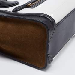 Pre Owned حقيبة يد توتس سيلين نانو لاغديج جلد ثلاثي اللون