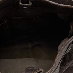 Pre Owned Celine Brown Leather Vintage Shoulder Bag