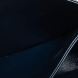 Pre Owned Celine Beige Canvas and Leather Teen Triomphe Shoulder Bag