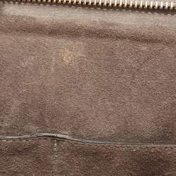 Celine Beige Leather Small Trapeze Top Handle Bag