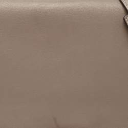 Celine Beige Leather Small Trapeze Top Handle Bag