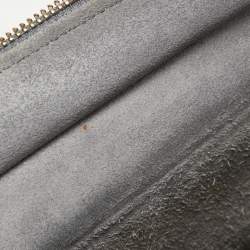 Pre Owned Celine Grey Leather Nano Luggage Tote