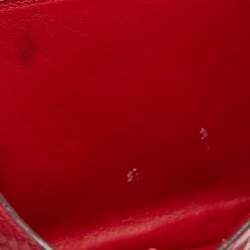 Pre Owned Celine Fuchsia Python Medium Classic Box Shoulder Bag