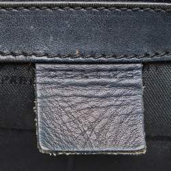 Pre Owned Celine Black C Macadam Canvas and Leather Tote