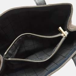 Pre Owned Celine Black C Macadam Canvas and Leather Tote