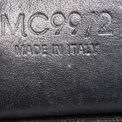 Pre Owned Celine Black C Macadam Canvas and Leather Tote