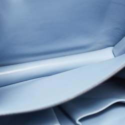 Pre Owned Celine Blue Python Medium Classic Box Bag