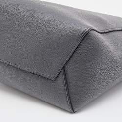 Pre Owned Celine Dark Grey Leather Small Sangle Shoulder Bag