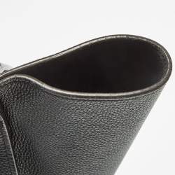 Pre Owned Celine Black Leather Mini Luggage Tote