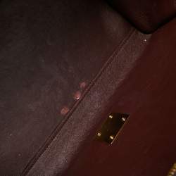 Pre Owned حقيبة سيلين ترابيز سويدي وجلد ثعبان رصاصي/عنابي يد علوية متوسطة 