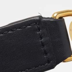 Pre Owned Celine Tricolor Leather and Suede Medium Trapeze Top Handle Bag