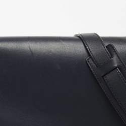 Pre Owned Celine Tricolor Leather and Suede Medium Trapeze Top Handle Bag