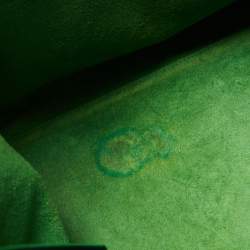 Pre Owned حقيبة يد توتس سيلين لاغيدج فانتوم جلد أخضر/أزرق كحلي متوسطة