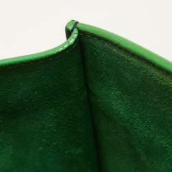 Pre Owned حقيبة يد توتس سيلين لاغيدج فانتوم جلد أخضر/أزرق كحلي متوسطة