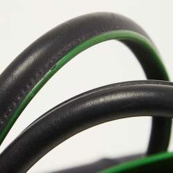 Pre Owned حقيبة يد توتس سيلين لاغيدج فانتوم جلد أخضر/أزرق كحلي متوسطة