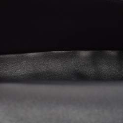 Pre Owned Celine Black Quilted Leather Chain Shoulder Bag