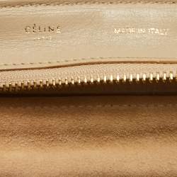 Pre Owned حقيبة سيلين ترابيز متوسطة سويدي وجلد ثلاثية اللون