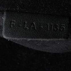 Pre Owned Celine Black Leather Medium Phantom Luggage Tote