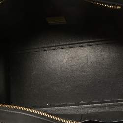 Pre Owned Celine Tri Color Leather and Nubuck Small Trapeze Top Handle Bag