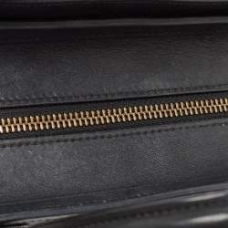 Pre Owned Celine Black Leather Nano Luggage Tote
