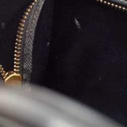 Pre Owned Celine Black Leather Nano Luggage Tote