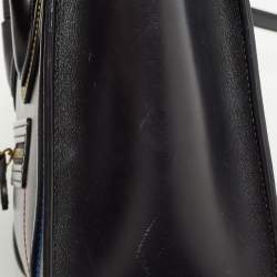Pre Owned Céline Black Leather Nano Luggage Tote