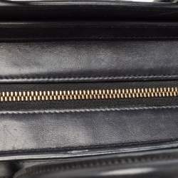 Pre Owned Céline Black Leather Nano Luggage Tote