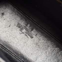 Pre Owned Céline Black Leather Nano Luggage Tote