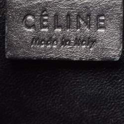 Pre Owned Céline Black Leather Nano Luggage Tote