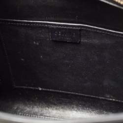 Pre Owned Céline Black Leather Nano Luggage Tote