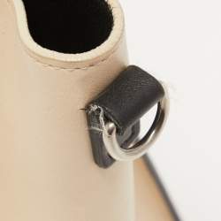 Pre Owned Celine Tri Color Watersnake and Leather Nano Luggage Tote