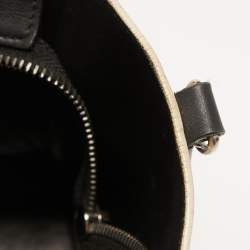 Pre Owned Celine Tri Color Watersnake and Leather Nano Luggage Tote