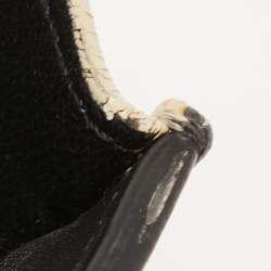 Pre Owned Celine Tri Color Watersnake and Leather Nano Luggage Tote