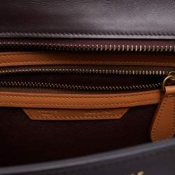 مملوكة مسبقًا حقيبة سيلين مايكرو لاغيدج جلد ونوبوك ثلاثية اللون