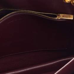 Pre Owned Celine Multicolor Leather and Watersnake Leather Pocket Envelope Shoulder Bag