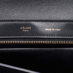 مملوكة مسبقًا Celine Tri Color Leather Small Trapeze Bag