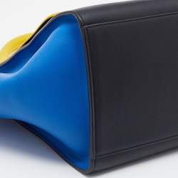 مملوكة مسبقًا Celine Tri Color Leather Small Trapeze Bag