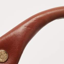 Pre Owned Celine Brown/Beige Macadam Raffia and Leather Boogie Tote