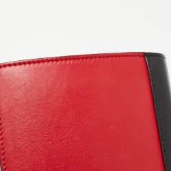 Pre Owned Celine Tricolor Lizard, Patent and Leather Pocket Envelope Wallet On Chain 