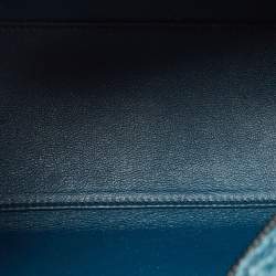مملوكة مسبقًا Céline Blue Python Nano Luggage Tote
