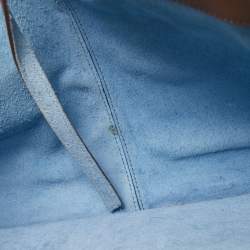 Pre Owned Celine Brown Leather Medium Tri-Fold Tote