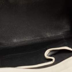 Pre Owned Celine Grey Python and Leather Mini Luggage Tote 