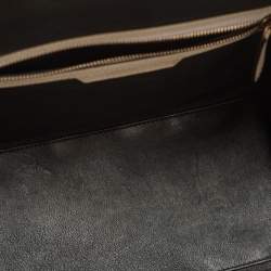 Pre Owned Celine Grey Python and Leather Mini Luggage Tote 