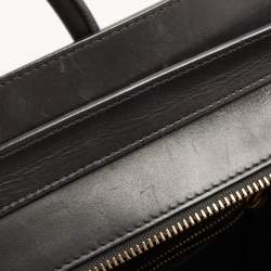 مملوكة مسبقًا Celine Tricolor Watersnake and Leather Mini Luggage Tote