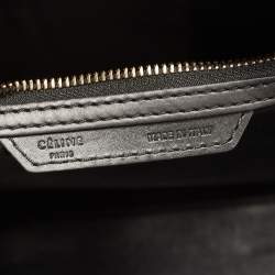 مملوكة مسبقًا Celine Tricolor Watersnake and Leather Mini Luggage Tote